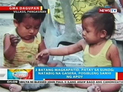 2 batang magkapatid, patay sa pananaksak ng kawatan; lola nila, .